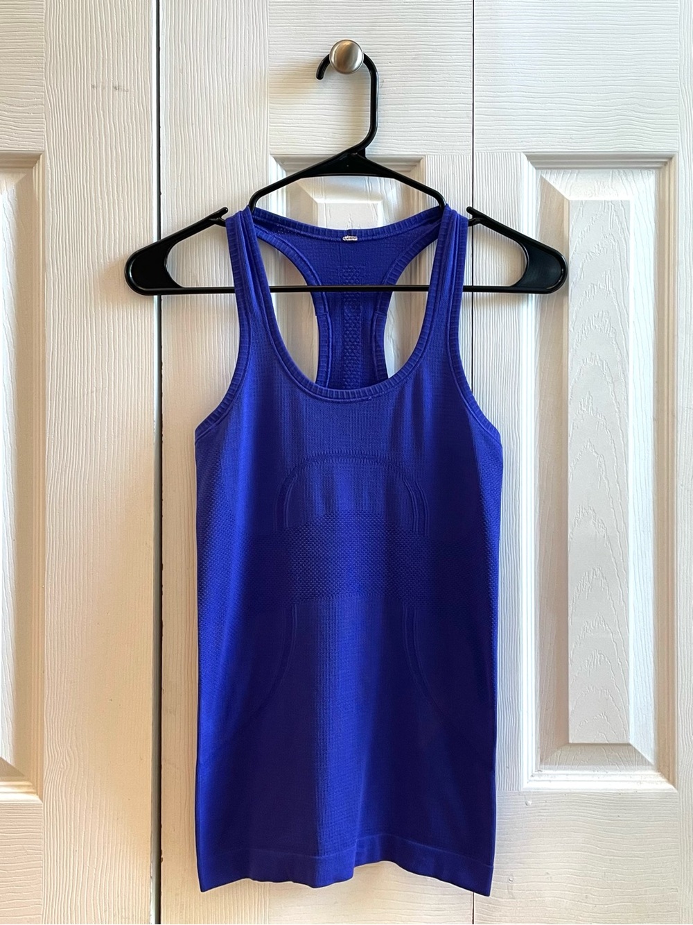 Lululemon: Electric Blue Racerback Tank Top